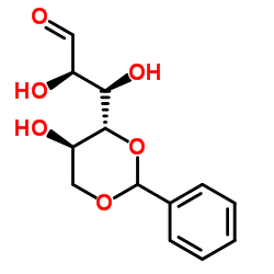 4,6-O-Benzylidene-D-glucopyranose structure, CAS 30688-66-5