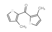 Bis(3-methyl-2-thienyl)methanone structure, CAS 30717-55-6