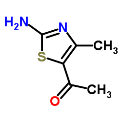 2-Amino-4-methyl-5-acetylthiazole structure, CAS 30748-47-1