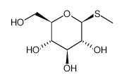 Methyl-beta-D-thioglucopyranoside structure, CAS 30760-09-9