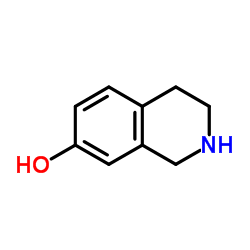 1,2,3,4-Tetrahydroisoquinolin-7-ol structure, CAS 30798-64-2