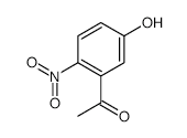 2-Nitro-5-hydroxyacetophenone structure, CAS 30879-49-3