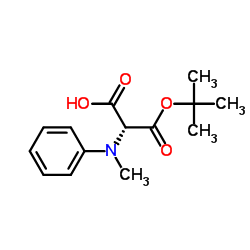 Boc-N-Methyl-L-phenylglycine structure, CAS 30925-11-2
