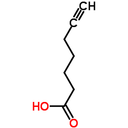 6-Heptynoic acid structure, CAS 30964-00-2