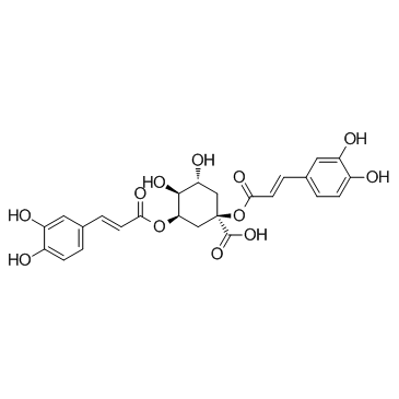 1.3 Dicaffeoylquinic acid structure, CAS 30964-13-7