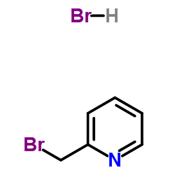 2-(Bromomethyl)pyridine hydrobromide structure, CAS 31106-82-8