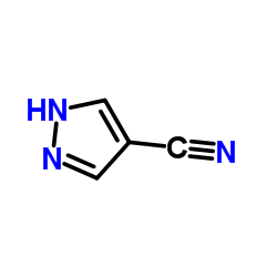 1H-Pyrazole-4-carbonitrile structure, CAS 31108-57-3