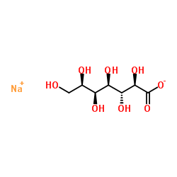Sodium glucoheptonate structure, CAS 31138-65-5