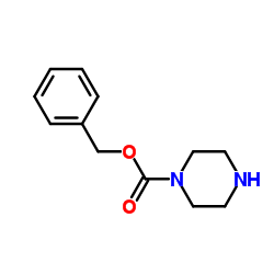 Benzyl 1-piperazinecarboxylate structure, CAS 31166-44-6