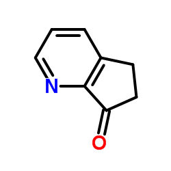 5,6-Dihydro-7H-cyclopenta[b]pyridin-7-one structure, CAS 31170-78-2