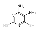 2,4-Dimercapto-5,6-diaminopyrimidine structure, CAS 31295-41-7