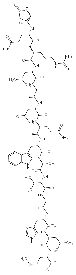 Bombesin structure, CAS 31362-50-2