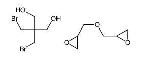 2,2-Bis(bromomethyl)-1,3-propanediol diglycidyl ether structure, CAS 31452-80-9