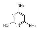 4,6-Diamino-2-pyrimidinol structure, CAS 31458-45-4