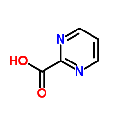 Pyrimidine-2-carboxylic acid structure, CAS 31519-62-7