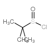 tert-Butylsulfinyl chloride structure, CAS 31562-43-3