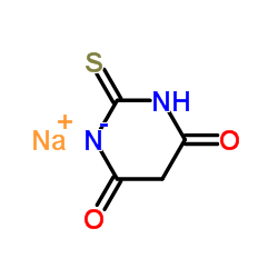 Sodium 2-thiobarbiturate structure, CAS 31645-12-2
