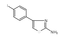 4-(4-Iodophenyl)thiazol-2-ylamine structure, CAS 31699-14-6