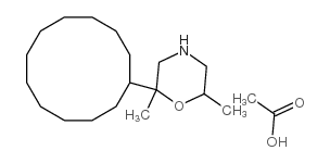 Dodemorph acetate structure, CAS 31717-87-0