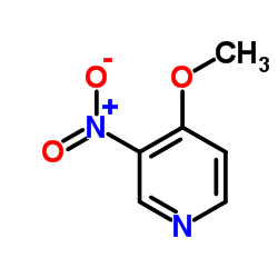 4-Methoxy-3-nitropyridine structure, CAS 31872-62-5