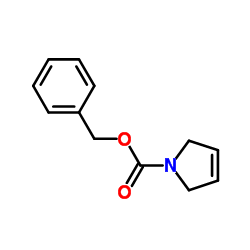 1-Cbz-2,5-dihydro-1H-pyrrole structure, CAS 31970-04-4