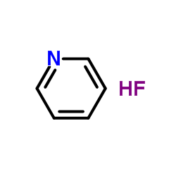 Pyridine hydrofluoride structure, CAS 32001-55-1