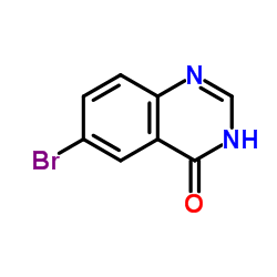 6-Bromo-4-hydroxyquinazoline structure, CAS 32084-59-6