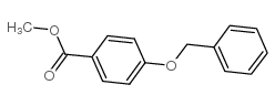 Methyl 4-benzyloxybenzoate structure, CAS 32122-11-5
