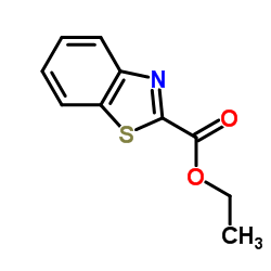 Ethyl benzothiazole-2-carboxylate structure, CAS 32137-76-1