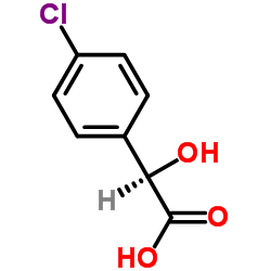 (R)-(-)-4-Chloromandelic acid structure, CAS 32189-36-9