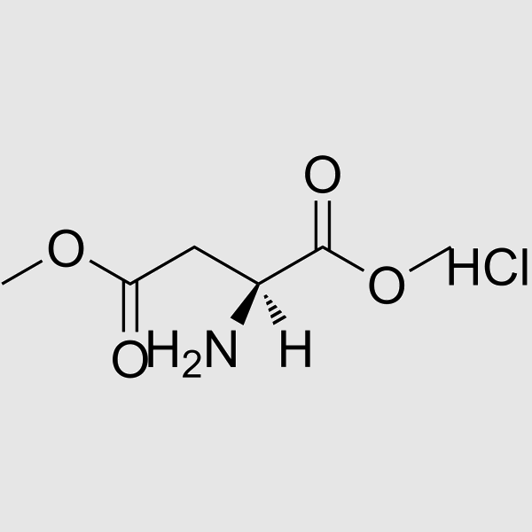 Dimethyl L-aspartate hydrochloride structure, CAS 32213-95-9