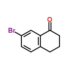 7-Bromo-1-tetralone structure, CAS 32281-97-3