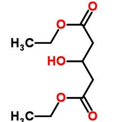 Diethyl 3-hydroxyglutarate structure, CAS 32328-03-3