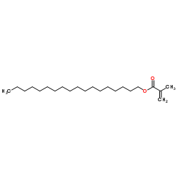 Octadecyl methacrylate structure, CAS 32360-05-7