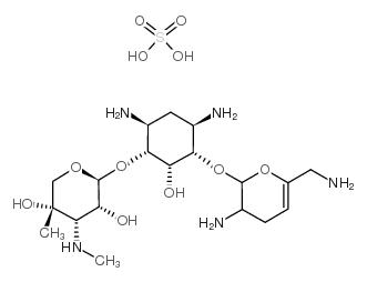 Sisomicin structure, CAS 32385-11-8