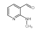 2-Methylaminopyridine-3-carbaldehyde structure, CAS 32399-08-9