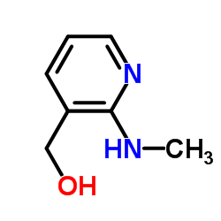 2-(Methylamino)pyridine-3-methanol structure, CAS 32399-12-5
