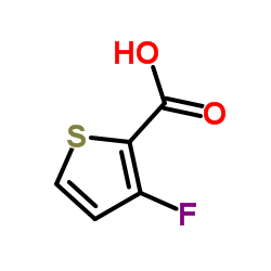 3-Fluoro-2-thiophenecarboxylic acid structure, CAS 32431-84-8