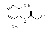 2-Bromo-N-(2,6-dimethylphenyl)acetamide structure, CAS 32433-61-7