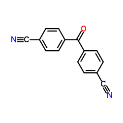 4,4'-Dicyanobenzophenone structure, CAS 32446-66-5