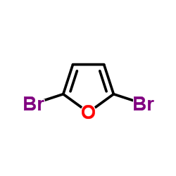 2,5-Dibromofuran structure, CAS 32460-00-7