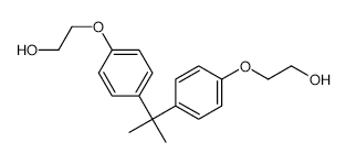 Ethoxylated Bisphenol A structure, CAS 32492-61-8