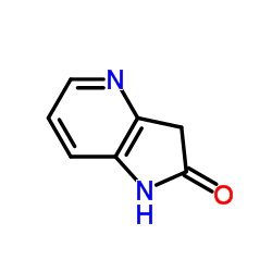 1,3-Dihydro-2H-pyrrolo[3,2-b]pyridin-2-one structure, CAS 32501-05-6