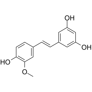 5-[(1E)-2-(4-Hydroxy-3-methoxyphenyl)ethenyl]-1,3-benzenediol structure, CAS 32507-66-7