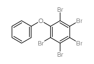 Pentabromodiphenyl ether structure, CAS 32534-81-9