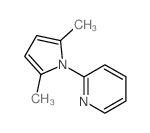 2,5-Dimethyl-1-(2-pyridyl)pyrrole structure, CAS 32570-88-0