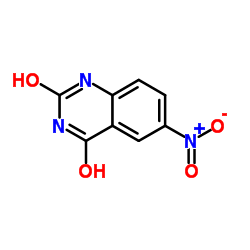 2,4-Dihydroxy-6-nitroquinazoline structure, CAS 32618-85-2