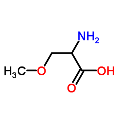 (S)-2-Amino-3-methoxypropanoic acid structure, CAS 32620-11-4