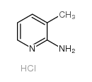 3-Methylpyridin-2-ylamine hydrochloride structure, CAS 32654-40-3