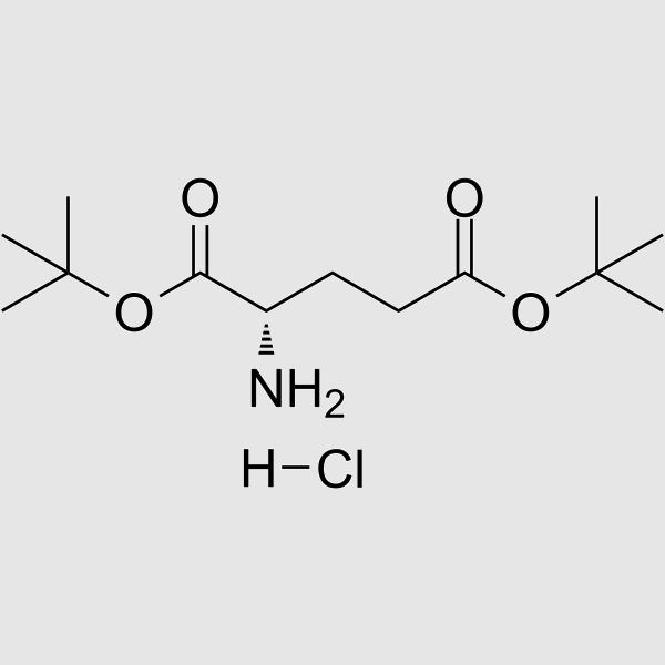 L-Glutamic acid di-tert-butyl ester hydrochloride structure, CAS 32677-01-3